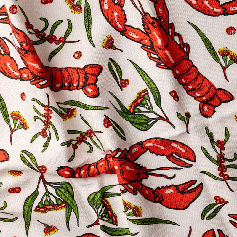 Milligram Christmas Tea Towel Lobster