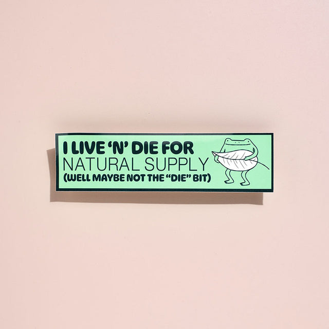 Natural Supply Co Bumper Sticker