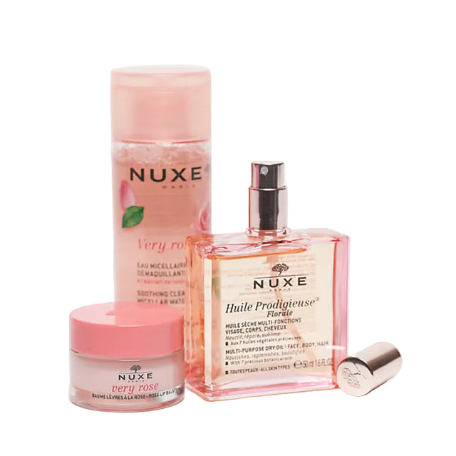 Nuxe Pink Fever Rose Essentials Trio