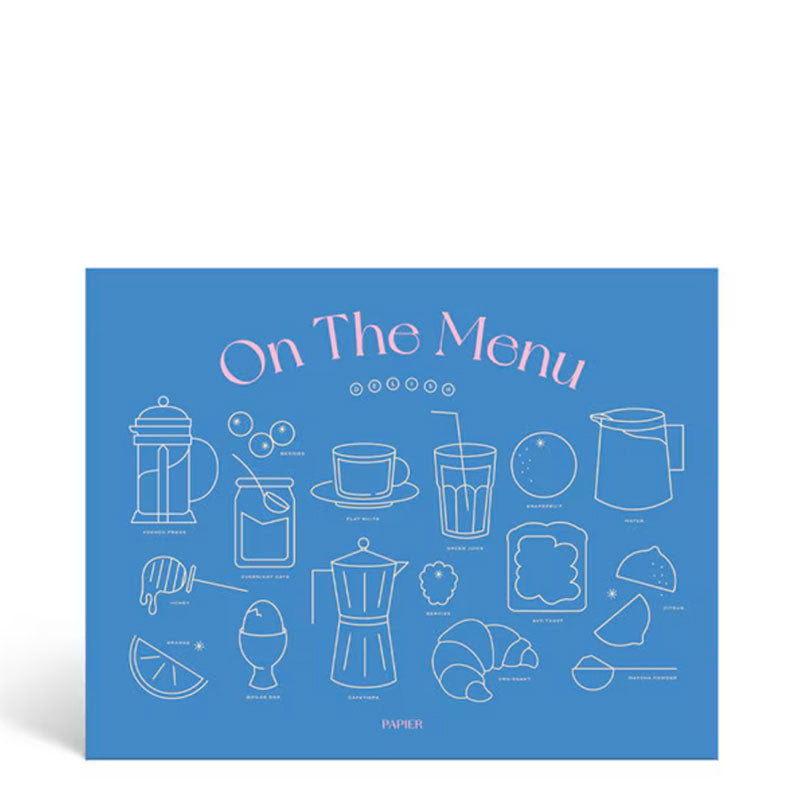 Papier Meal Planner - On the Menu