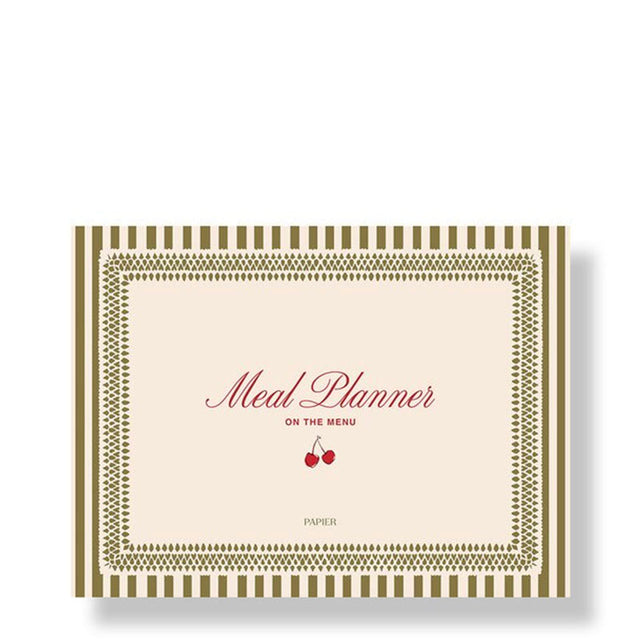 Papier Meal Planner - Cherry