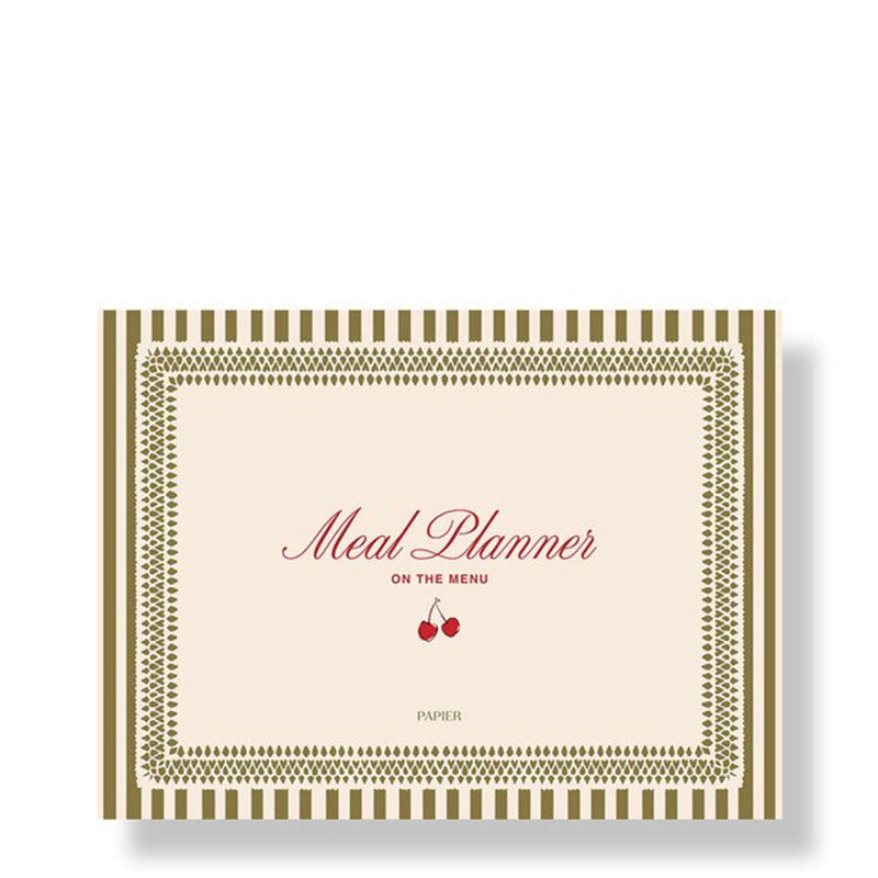 Papier Meal Planner - Cherry