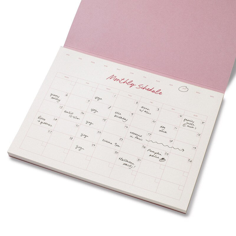 Papier Monthly Planning Pad