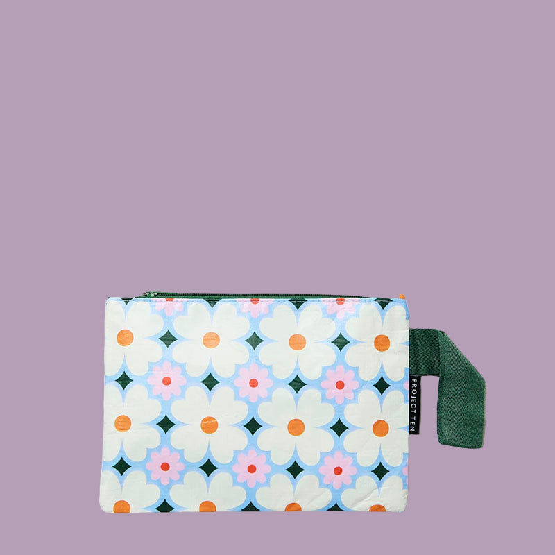 Project Ten Mini Zip Pouch Daisy