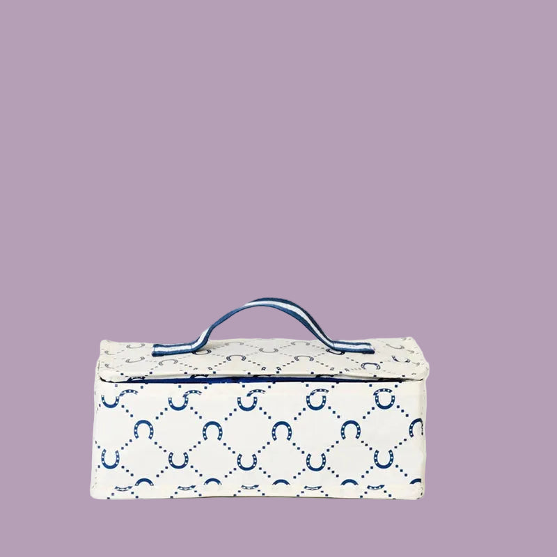 Project Ten Takeaway Bag Navy Horseshoe