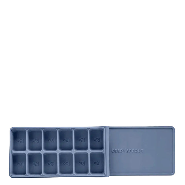 Seed & Sprout 12 Portion Silicone Freezer Tray Blueberry