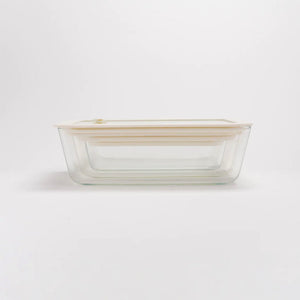 Seed & Sprout Eco Stow Rectangular Glass Container Set