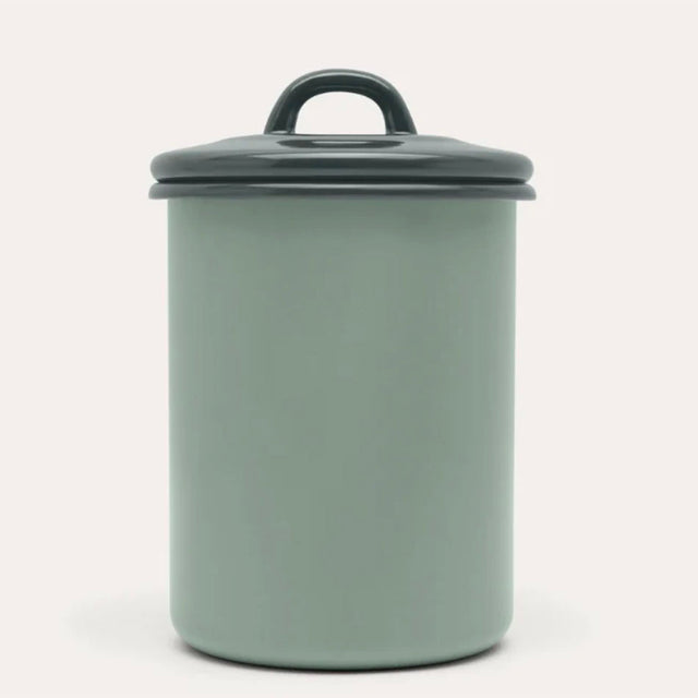 Seed & Sprout Enamel Storage Jar Eucalyptus Large