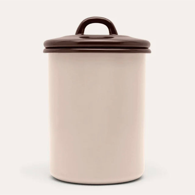 Seed & Sprout Enamel Storage Jar Macadamia Large