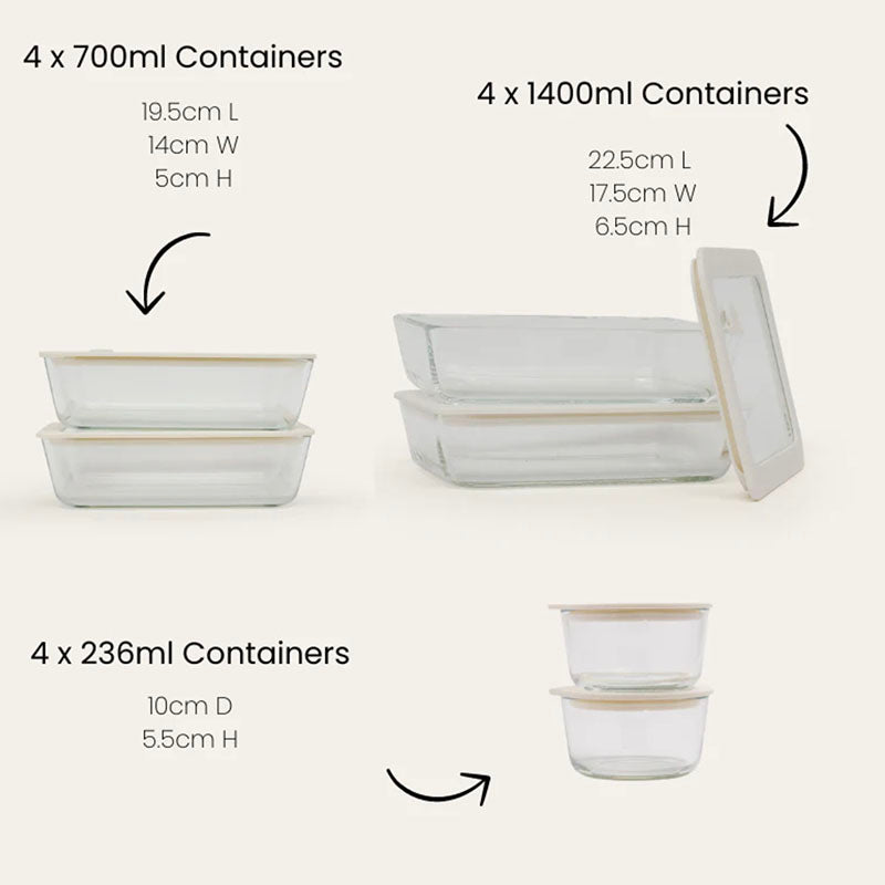 Seed & Sprout Meal Prep Containers Geelong