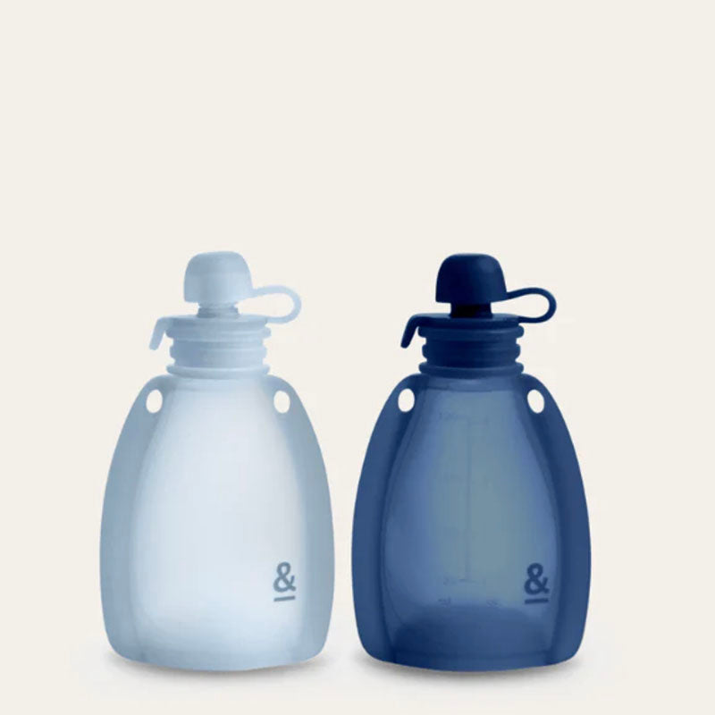 Seed & Sprout Reusable Yoghurt Pouches Indigo