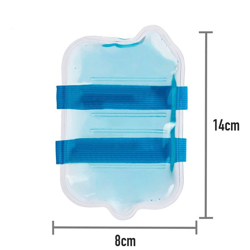 Skater Doraemon Cooling Ice Pouch size