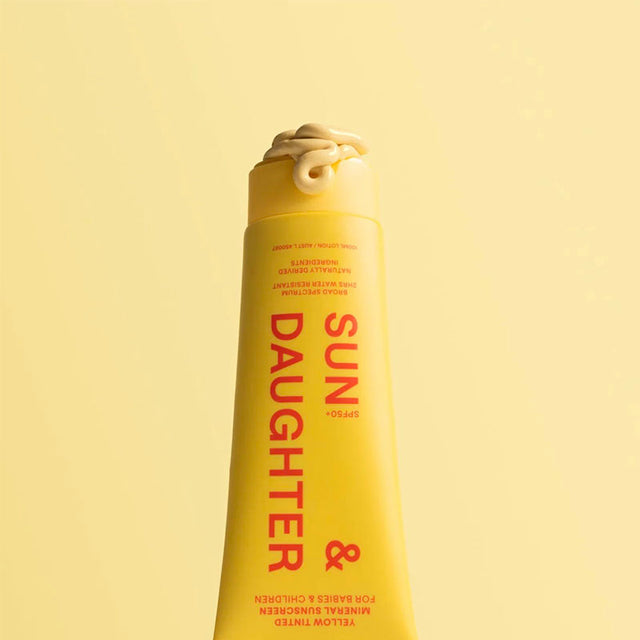 Sun & Daughter SPF50 Mineral Sunscreen for Children + Babies - Yellow