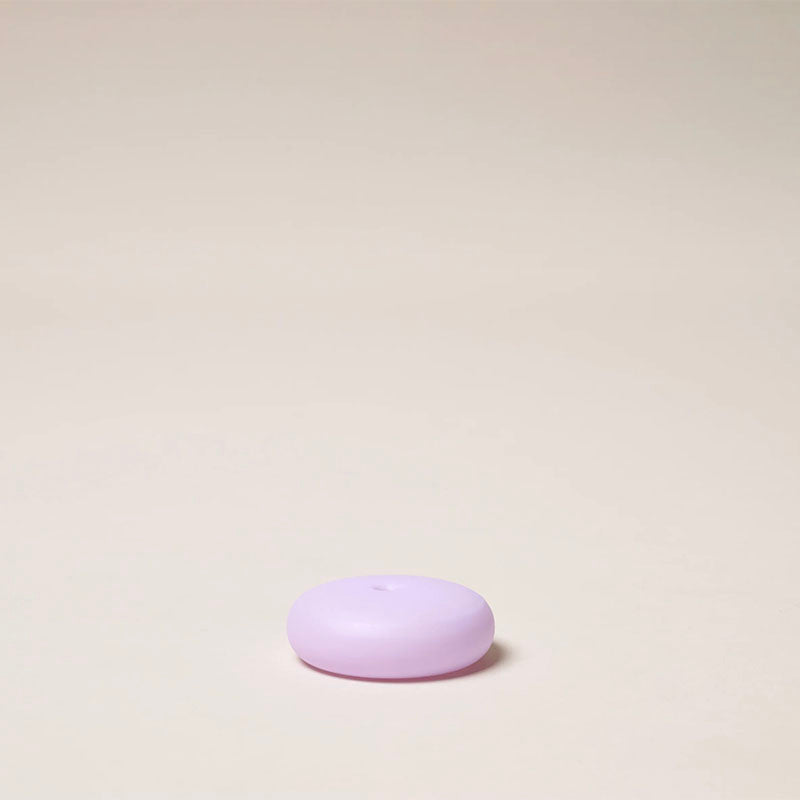 This Is Incense Frosted Glass Incense Holder - Small Lilac