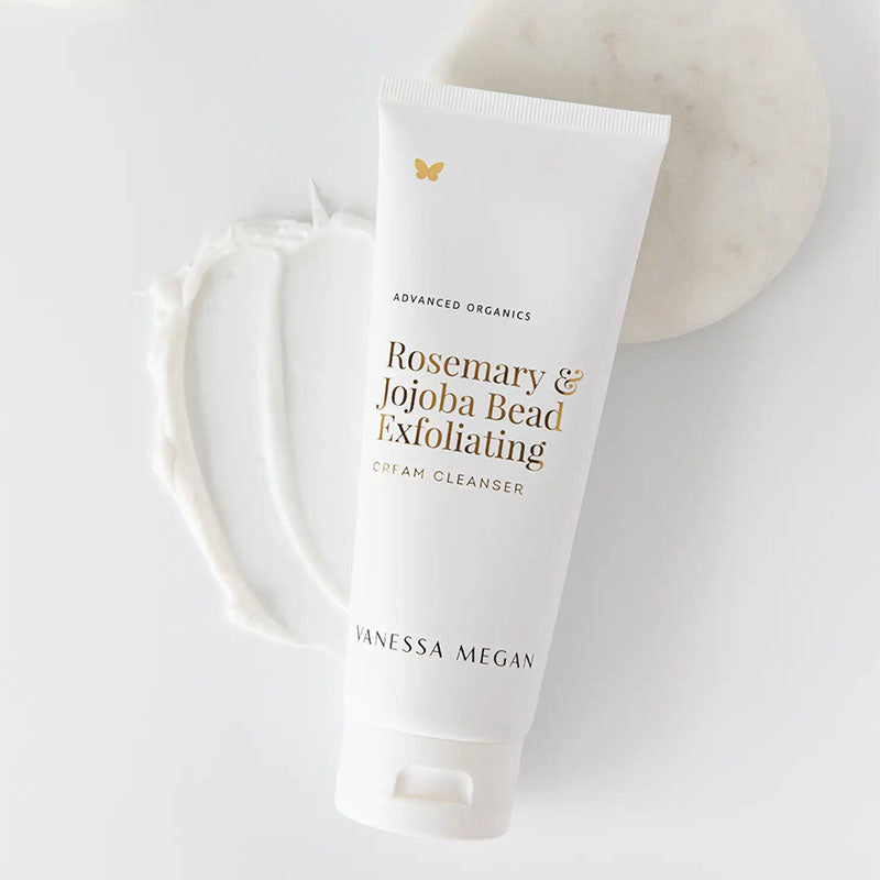 Vanessa Megan Rosemary & Jojoba Bead Exfoliating Cream Cleanser