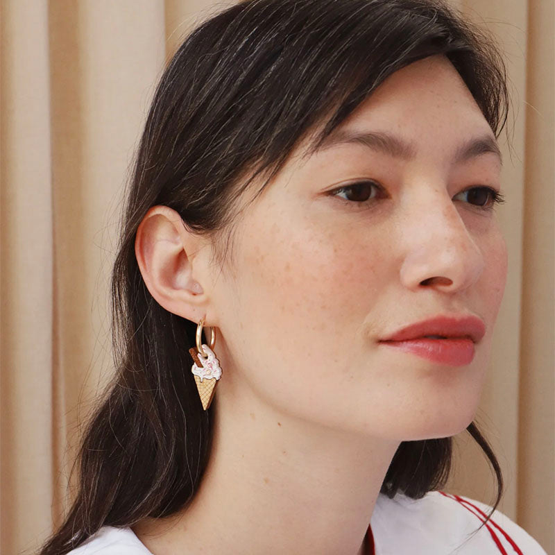 Wolf & Moon Beach Cone Hoops Geelong