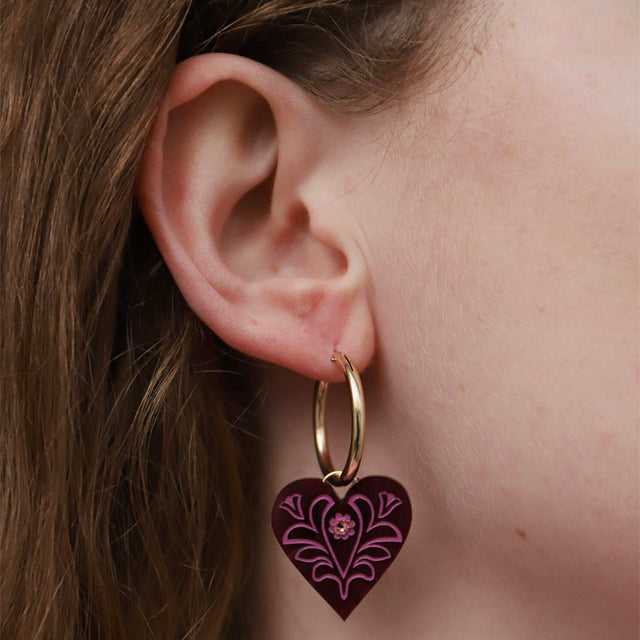 Wolf & Moon Mabel Hoop Earrings