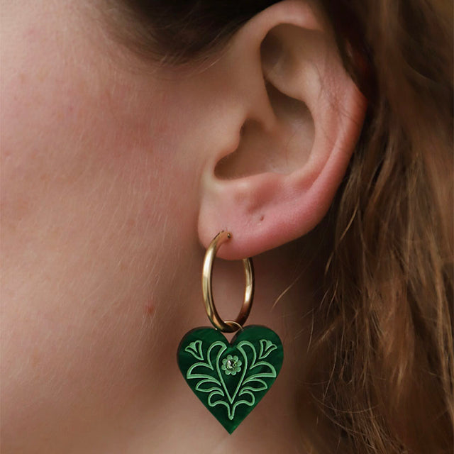Wolf & Moon Mabel Hoop Earrings Geelong