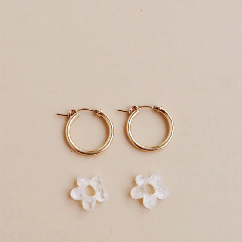 Wolf & Moon Nina II Mini Hoops