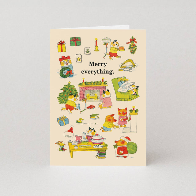 Studio Boketto Merry Everything Christmas Card