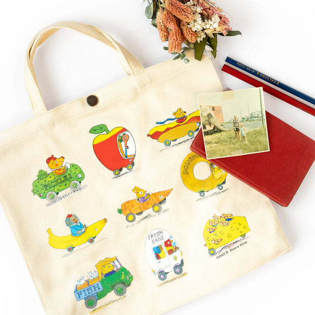 3P4 x Richard Scarry® - Busy Town Market Tote Geelong