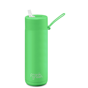 Frank Green NEON Ceramic Reusable Bottle - Green
