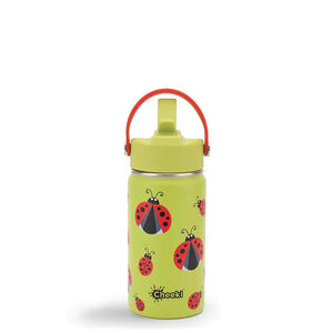 Cheeki Little Adventurer Insulated Water Bottle - Ladybugs