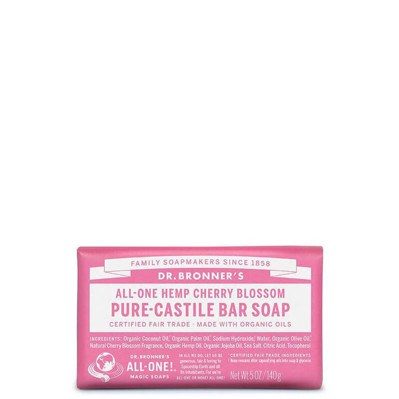 Dr Bronner's Magic Pure-Castile Bar Soap - Cherry Blossom