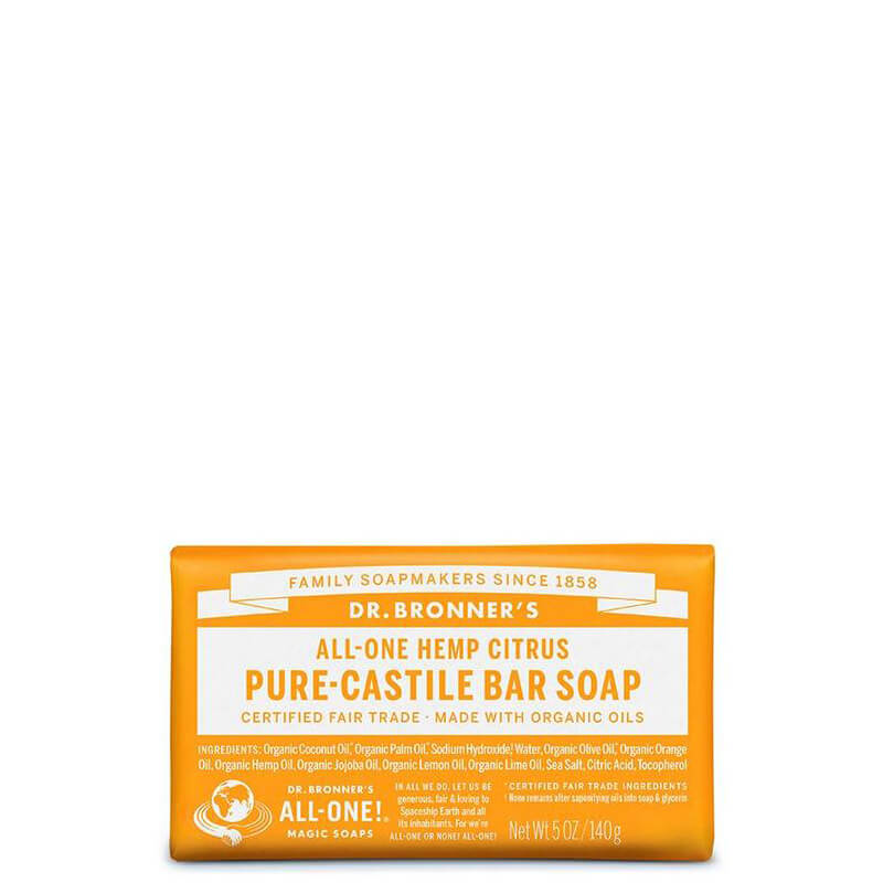 Dr Bronner's Magic Pure-Castile Bar Soap - Citrus