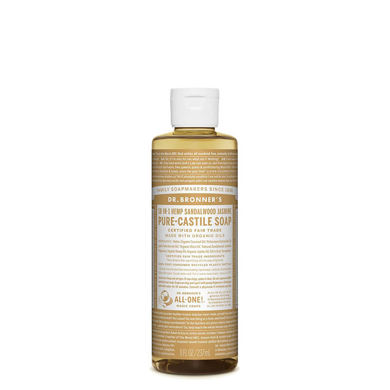 Dr Bronner's Pure-Castile Liquid Soap - Sandalwood & Jasmine