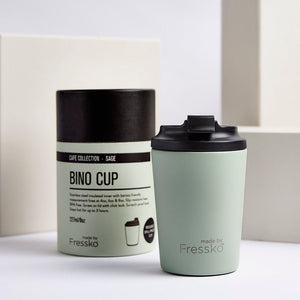 Fressko Bino Reusable Coffee Cup - Sage Green