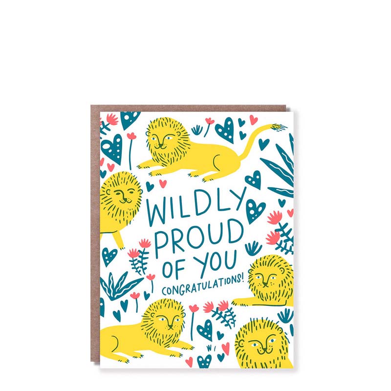 Hello Lucky Wildly Proud of You Card
