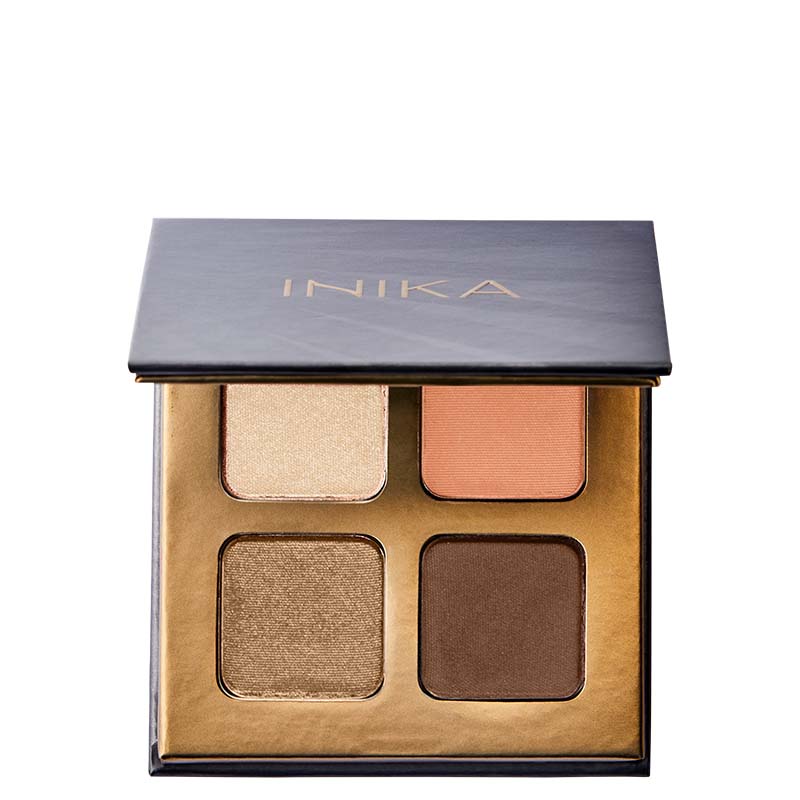 INIKA Organic Quad Eyeshadow Palette - Sunset