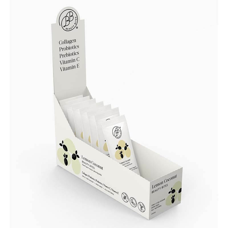Krumbled Beauty Bites - Lemon & Coconut - 14 bars