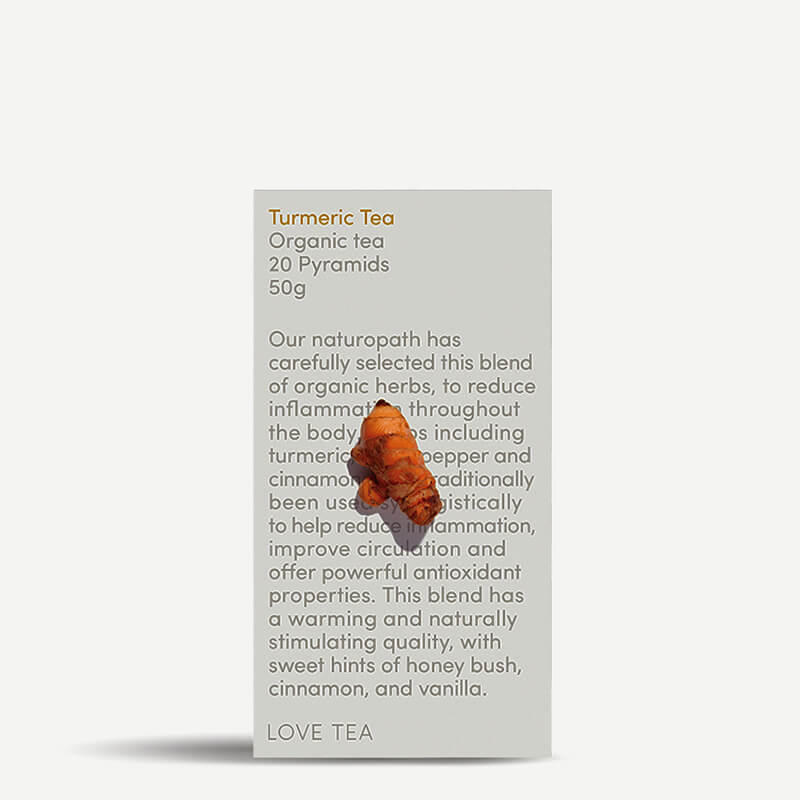 Love Tea Turmeric Tea Pyramids