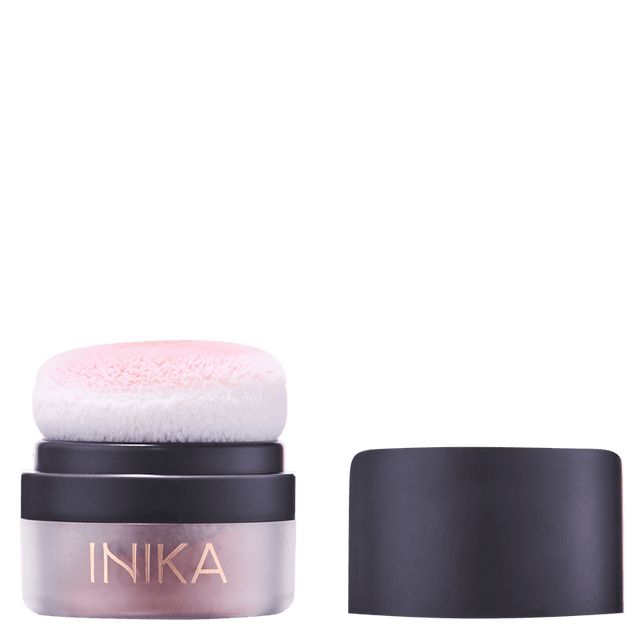 INIKA Organic Blush Puff Pot - Rosy Glow
