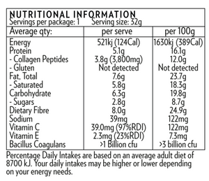 Krumbled Beauty Bites - Salted Caramel nutritional information