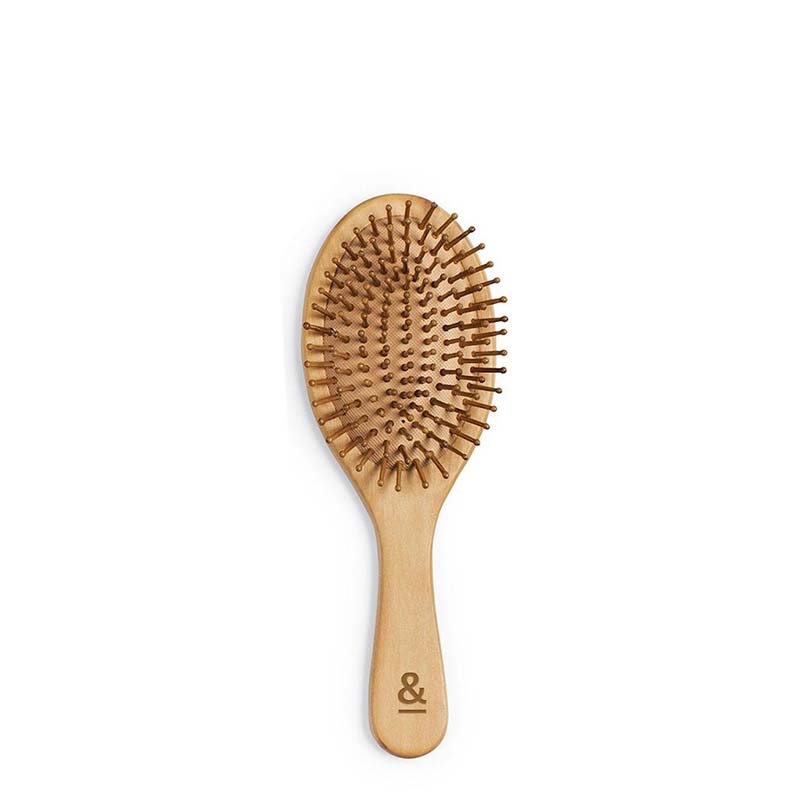 Seed & Sprout Wooden Hair Brush