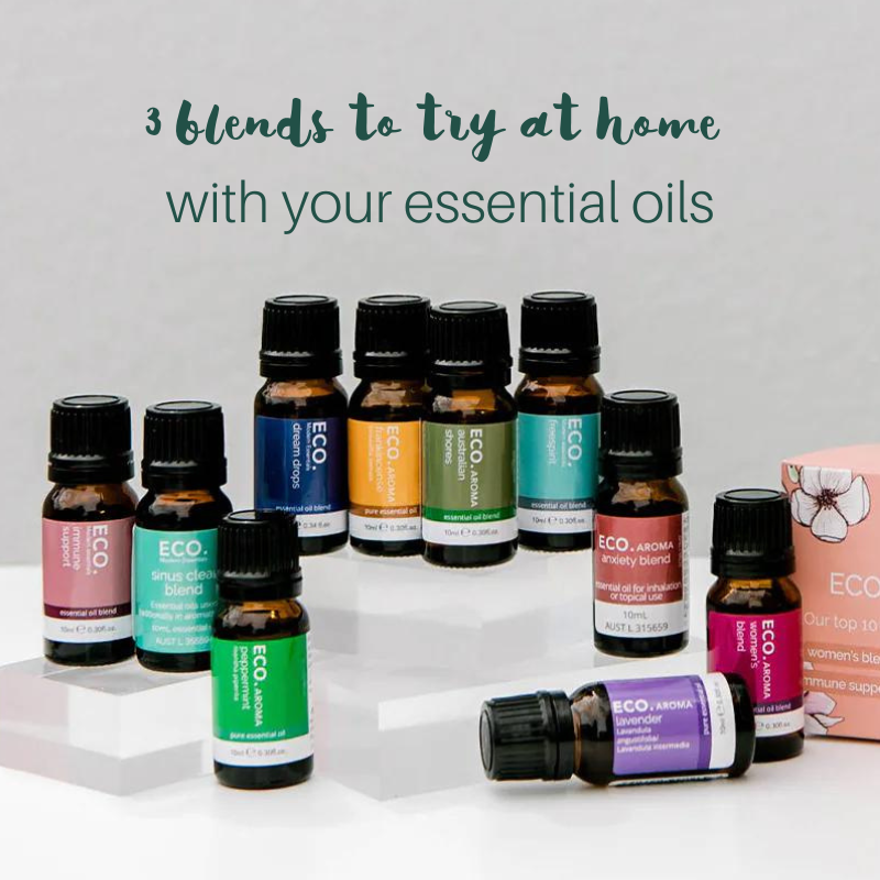 3 blends to try at home with your essential oils