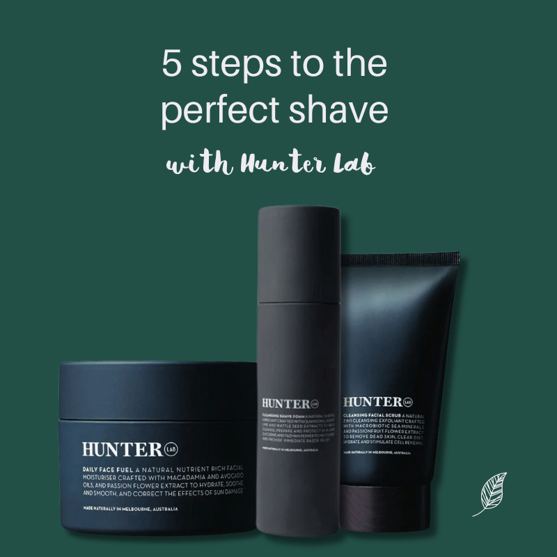 5 steps to the perfect shave with Hunter Lab