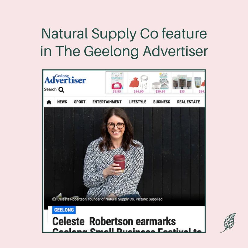 Natural Supply Co feature in The Geelong Advertiser