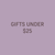 Gifts Under $20