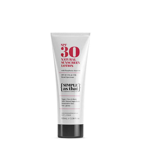 Natural & Organic Sunscreen safe for the face and babies