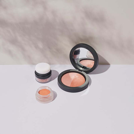 Natural cheek makeup products