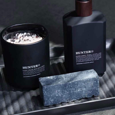Natural body moisturiser for men