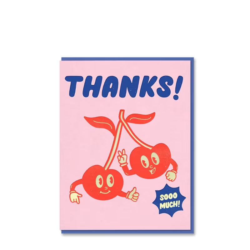 1973 Cherries Thank You Card