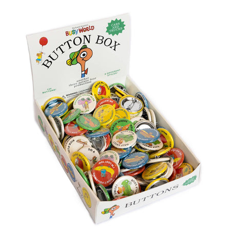 3P4 x Richard Scarry® Buttons