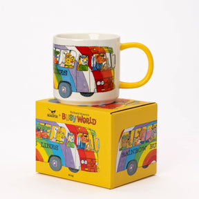 Magpie x Richard Scarry Rainbow Bus Mug