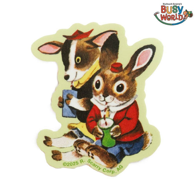 3P4 x Richard Scarry® - Nicholas Bunny Daydream Sticker