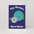Studio Boketto The Worlds Best Mum Card